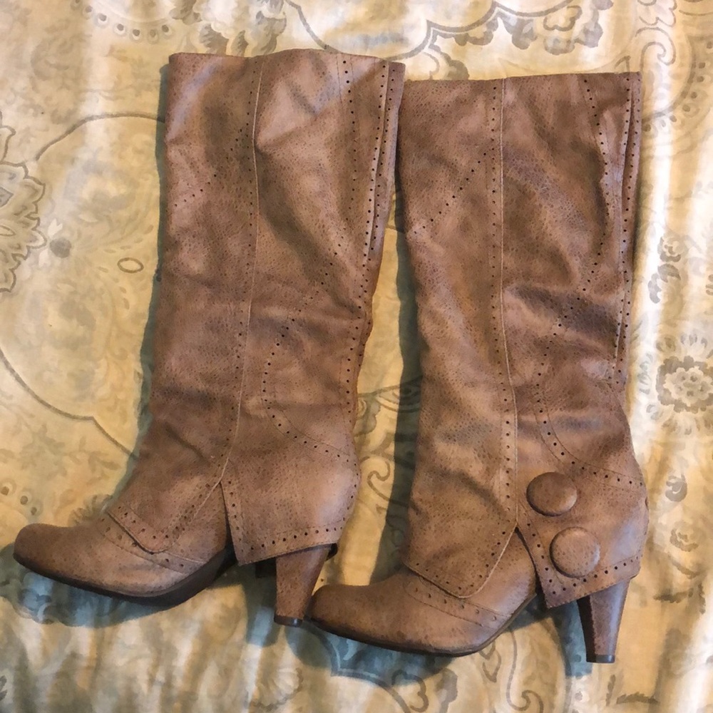 Knee high boots